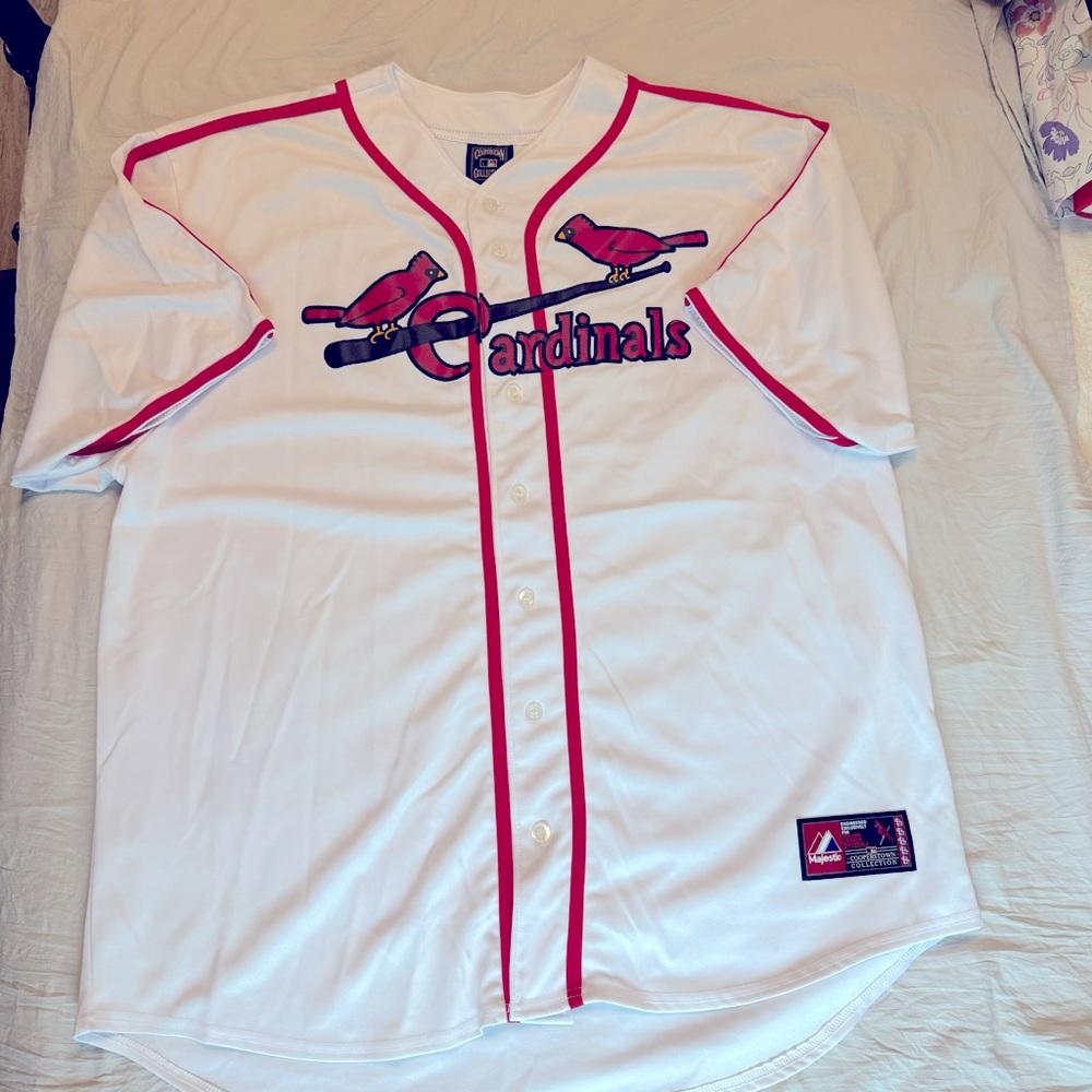 Men’s Cardinals Baseball Jersey, 3X